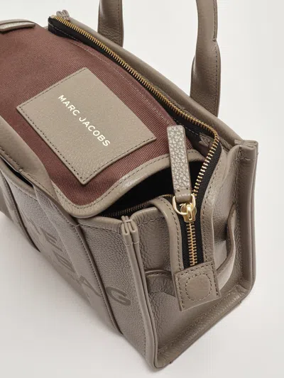 Marc Jacobs Leather Tote In Brown