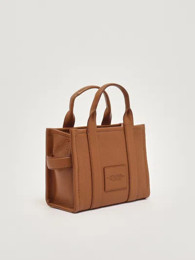Marc Jacobs Leather Tote In Brown