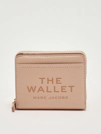 Marc Jacobs Leather Wallet In Pink