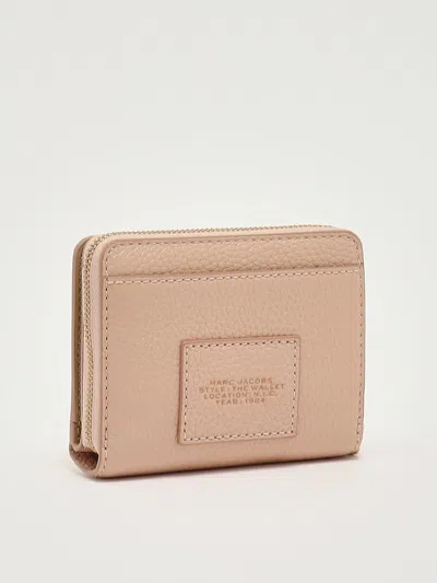 Marc Jacobs Leather Wallet In Pink