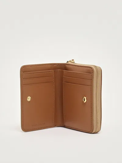 Marc Jacobs Leather Wallet In Brown