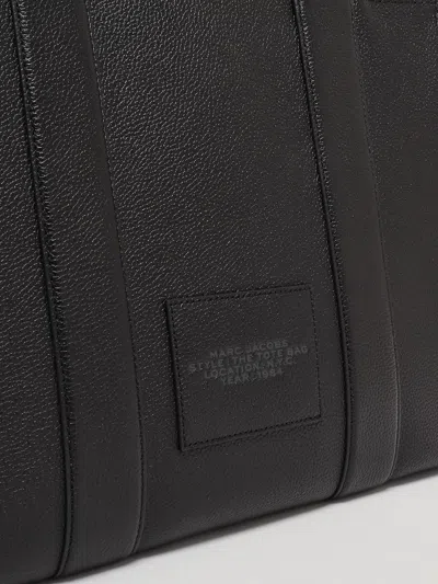 Marc Jacobs Leather Tote In Black