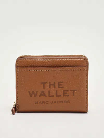 Marc Jacobs Leather Wallet In Brown