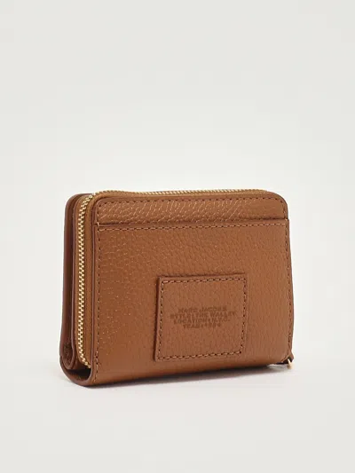 Marc Jacobs Leather Wallet In Brown