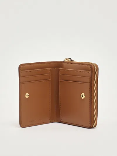 Marc Jacobs Leather Wallet In Brown