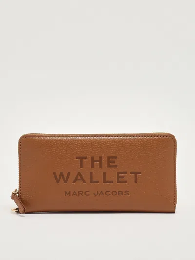 Marc Jacobs Leather Wallet In Brown