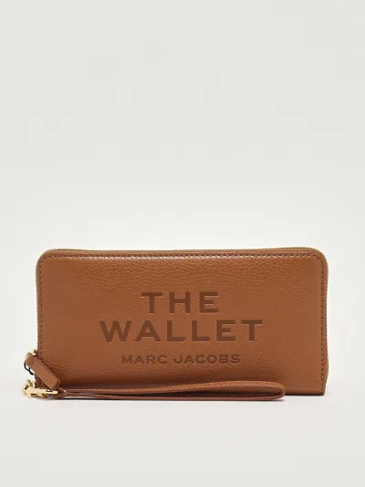 Marc Jacobs Leather Wallet In Brown