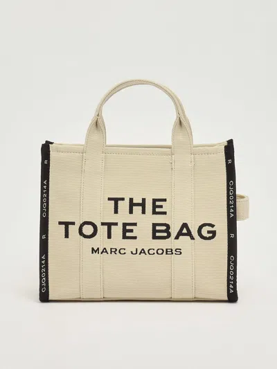 Marc Jacobs Cotone Tote In Neutral