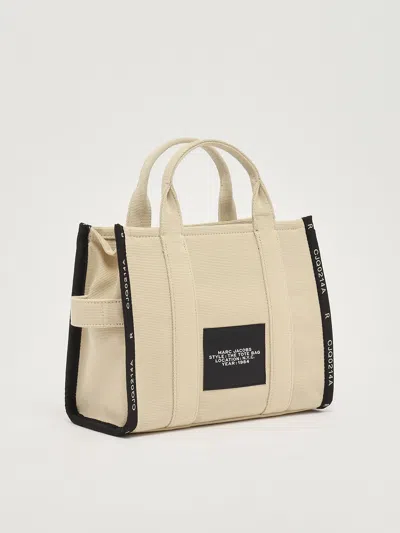 Marc Jacobs Cotone Tote In Neutral