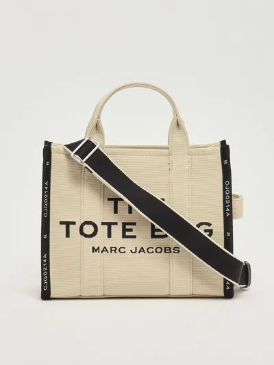 Marc Jacobs Cotone Tote In Neutral