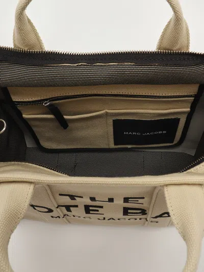 Marc Jacobs Cotone Tote In Neutral