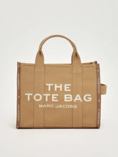 Marc Jacobs Cotone Tote In Brown