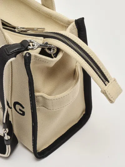 Marc Jacobs Cotone Tote In Neutral