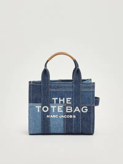Marc Jacobs Cotone Tote In Blue