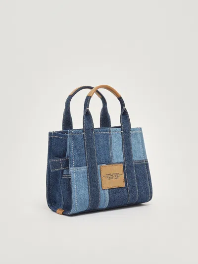 Marc Jacobs Cotone Tote In Blue