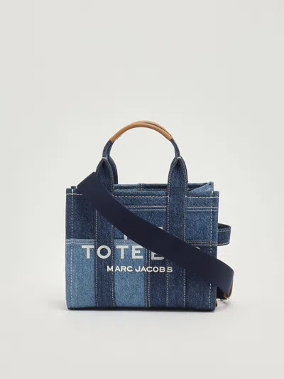 Marc Jacobs Cotone Tote In Blue