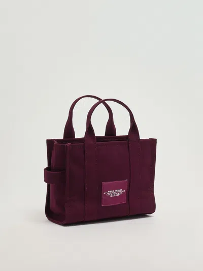 Marc Jacobs Cotone Tote In Purple