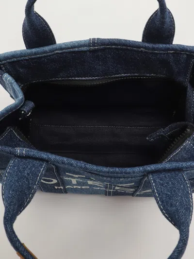 Marc Jacobs Cotone Tote In Blue