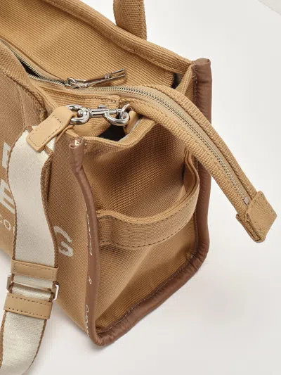 Marc Jacobs Cotone Tote In Brown