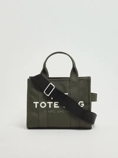 Marc Jacobs Cotone Tote In Green