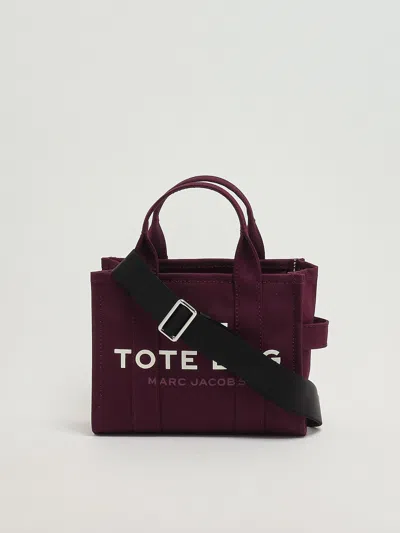 Marc Jacobs Cotone Tote In Purple