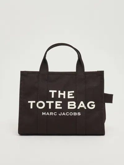 Marc Jacobs Cotone Tote In Black