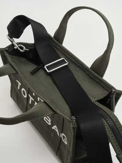 Marc Jacobs Cotone Tote In Green