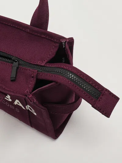 Marc Jacobs Cotone Tote In Purple