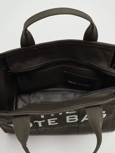 Marc Jacobs Cotone Tote In Green