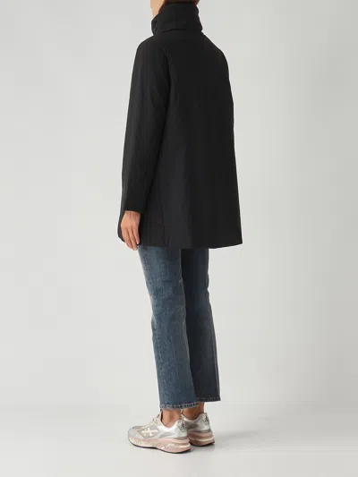 K-way Sophie Soft Touch Marmotta Jacket In Black