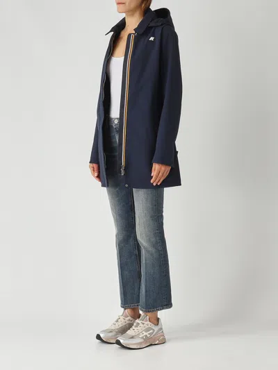 K-way Sophie Soft Touch Marmotta Jacket In Black