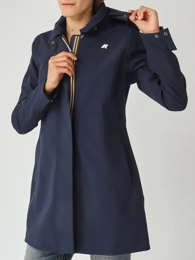 K-way Sophie Soft Touch Marmotta Jacket In Black