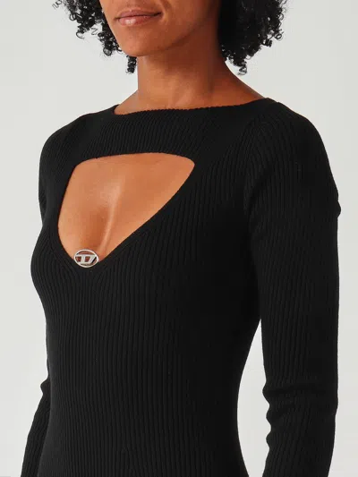 Diesel M-oloni Dress In Black