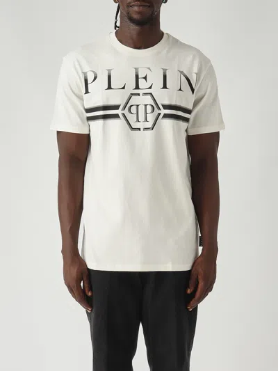 Philipp Plein 'stripes' T Shirt In White
