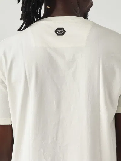 Philipp Plein 'stripes' T Shirt In White