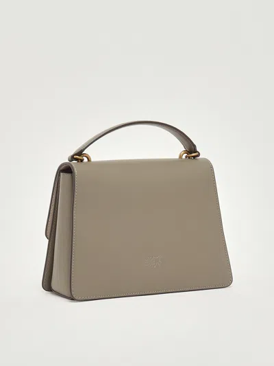 Pinko Love One Top Handle Classic Tote In Brown