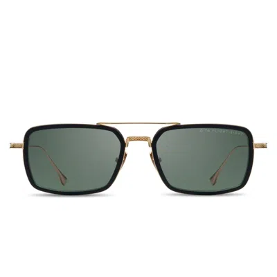 Dita Flight.008matte Black Gold In Gold