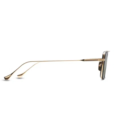 Dita Flight.008matte Black Gold In Gold