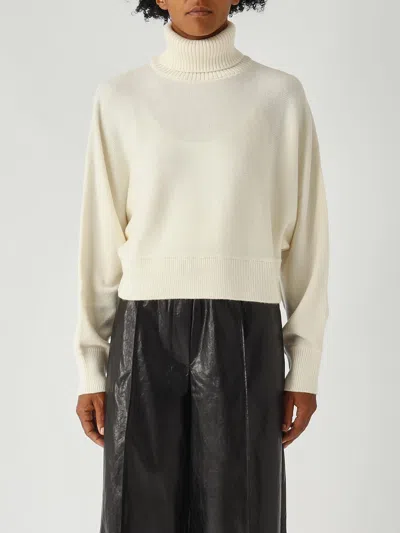 Michael Kors Crop Tnk Dolman Swtr Sweater In Neutral