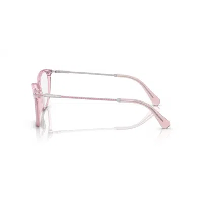 Swarovski Sk 2010 3001 52mm Womens Square Eyeglasses 52mm In Pink