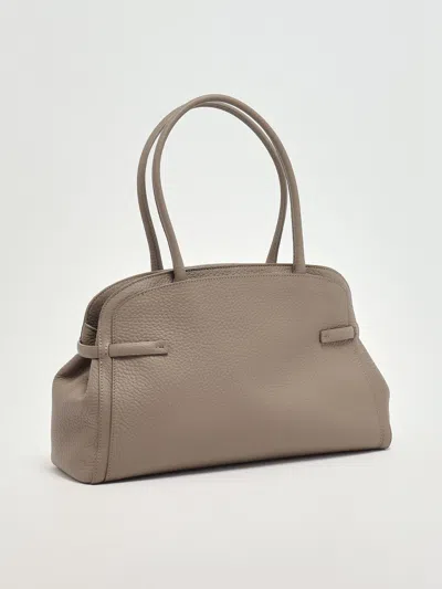 Orciani Borsa A Mano Soft Tote In Brown