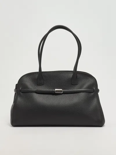 Orciani Borsa A Mano Soft Tote In Black
