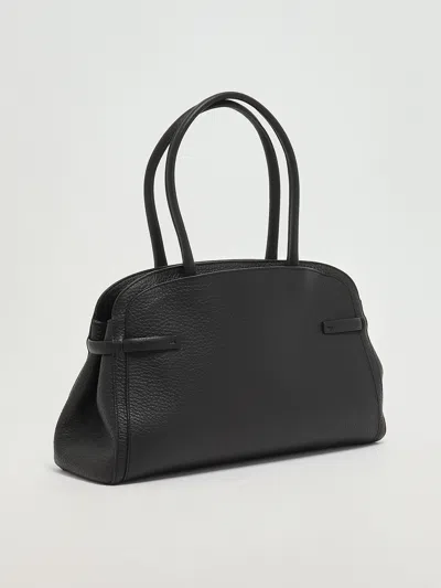 Orciani Borsa A Mano Soft Tote In Black