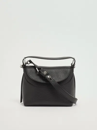 Orciani Nana Small Con Tracolla Shoulder Bag In Black