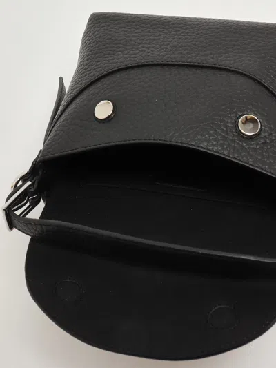 Orciani Nana Small Con Tracolla Shoulder Bag In Black