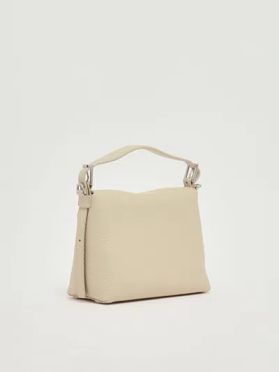 Orciani Nana Small Con Tracolla Shoulder Bag In Neutral