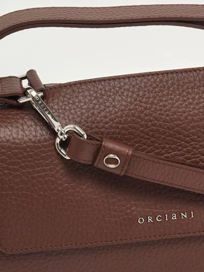Orciani Sveva Longuette Con Tracolla Shopping Bag In Brown