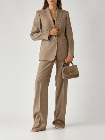 Max Mara Hodeida Blazer In Brown