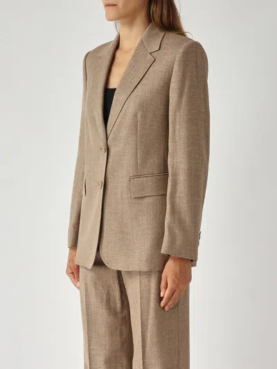 Max Mara Hodeida Blazer In Brown