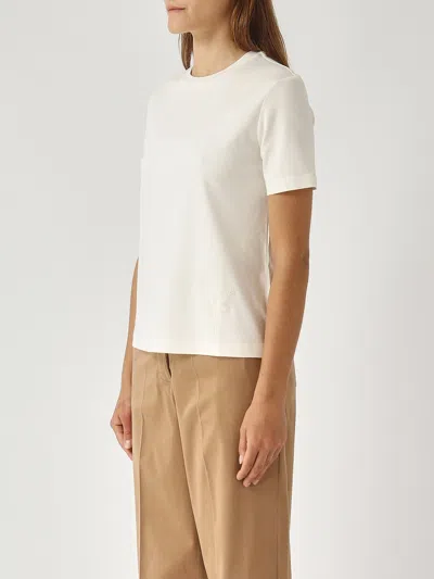 Max Mara Comodo Blouse In White